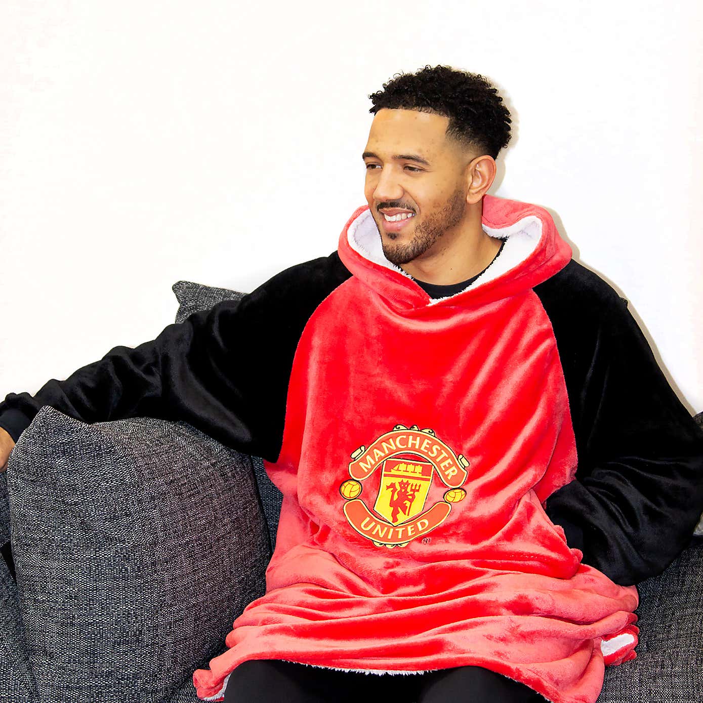Manchester United Hugzee Blanket Hoodie