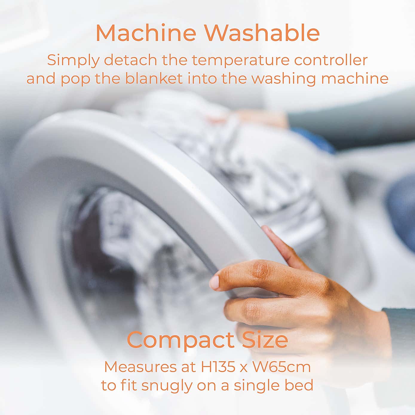 Full Size Single Heated Under Blanket