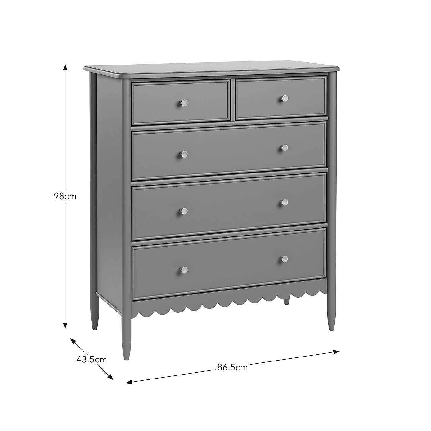 Remi 5 Drawer Chest