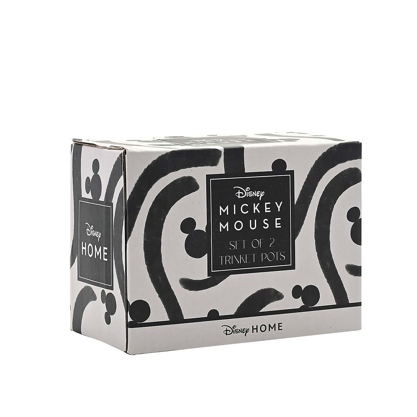 Set of 2 Disney Mickey Mouse Trinket Pots