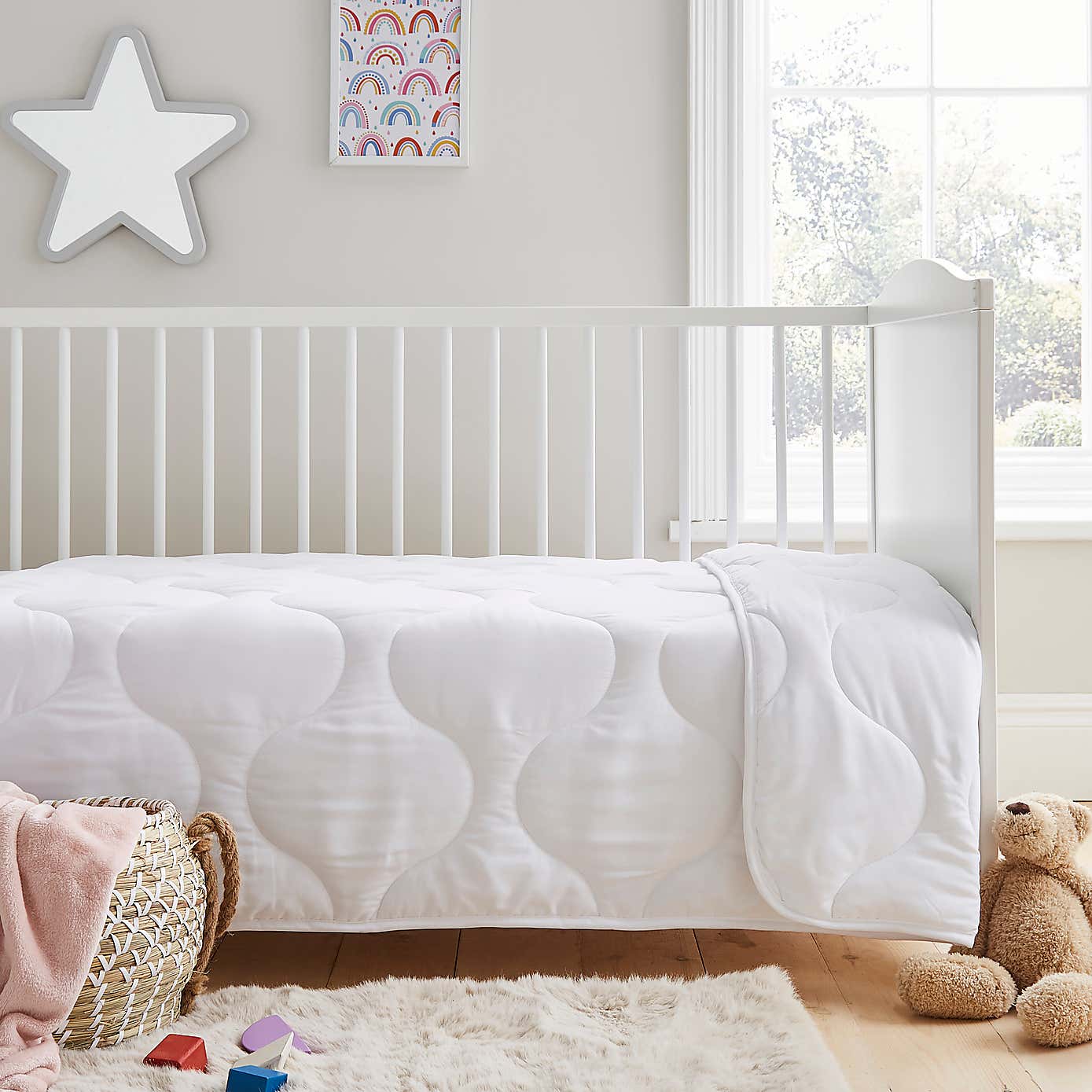 Fogarty Little Sleepers Forever Fresh 4 Tog Cot Bed Duvet