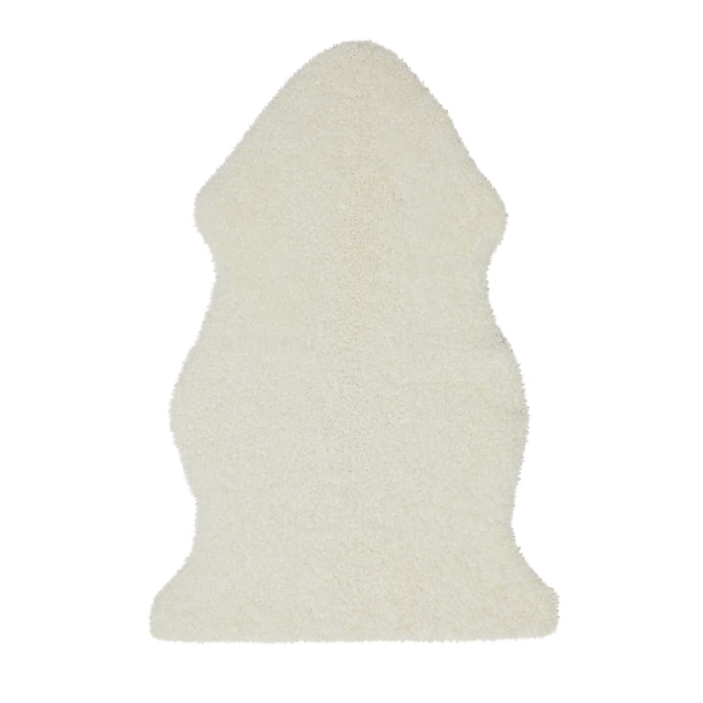 Curly Single Sheepskin Rug