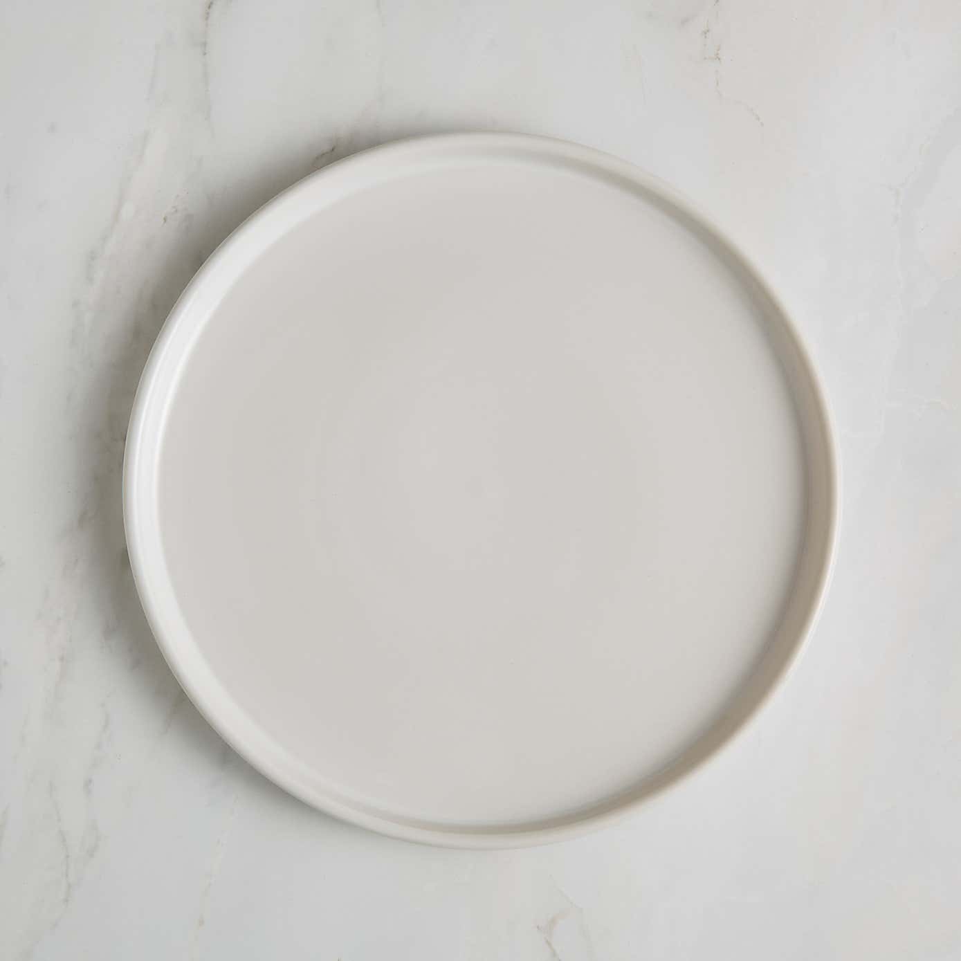 White Stacking Side Plate