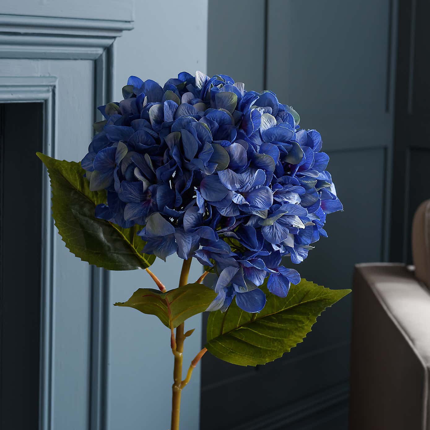 Artificial Blue Hydrangea Bouquet
