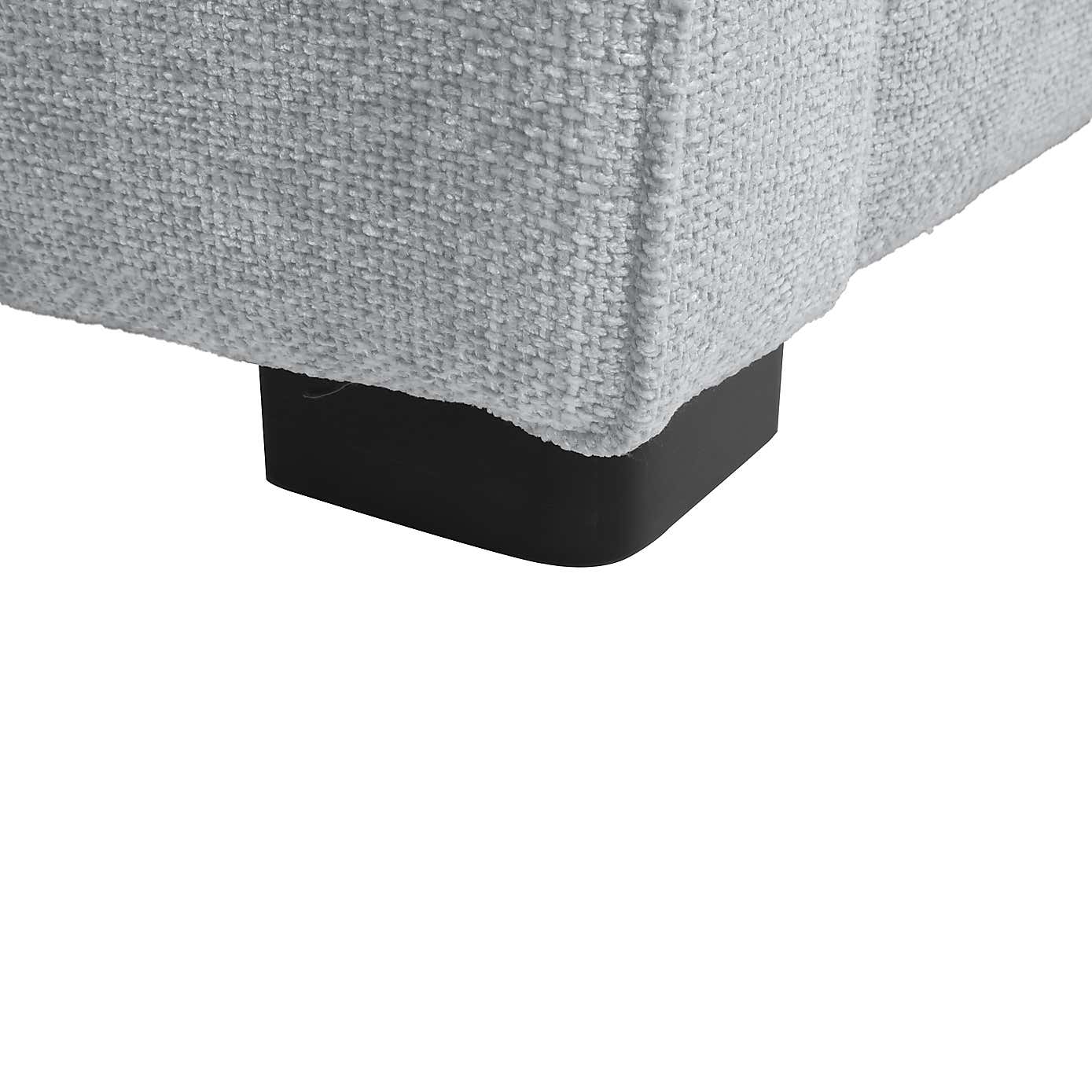 Carson Chunky Chenille Right Hand Corner Sofa