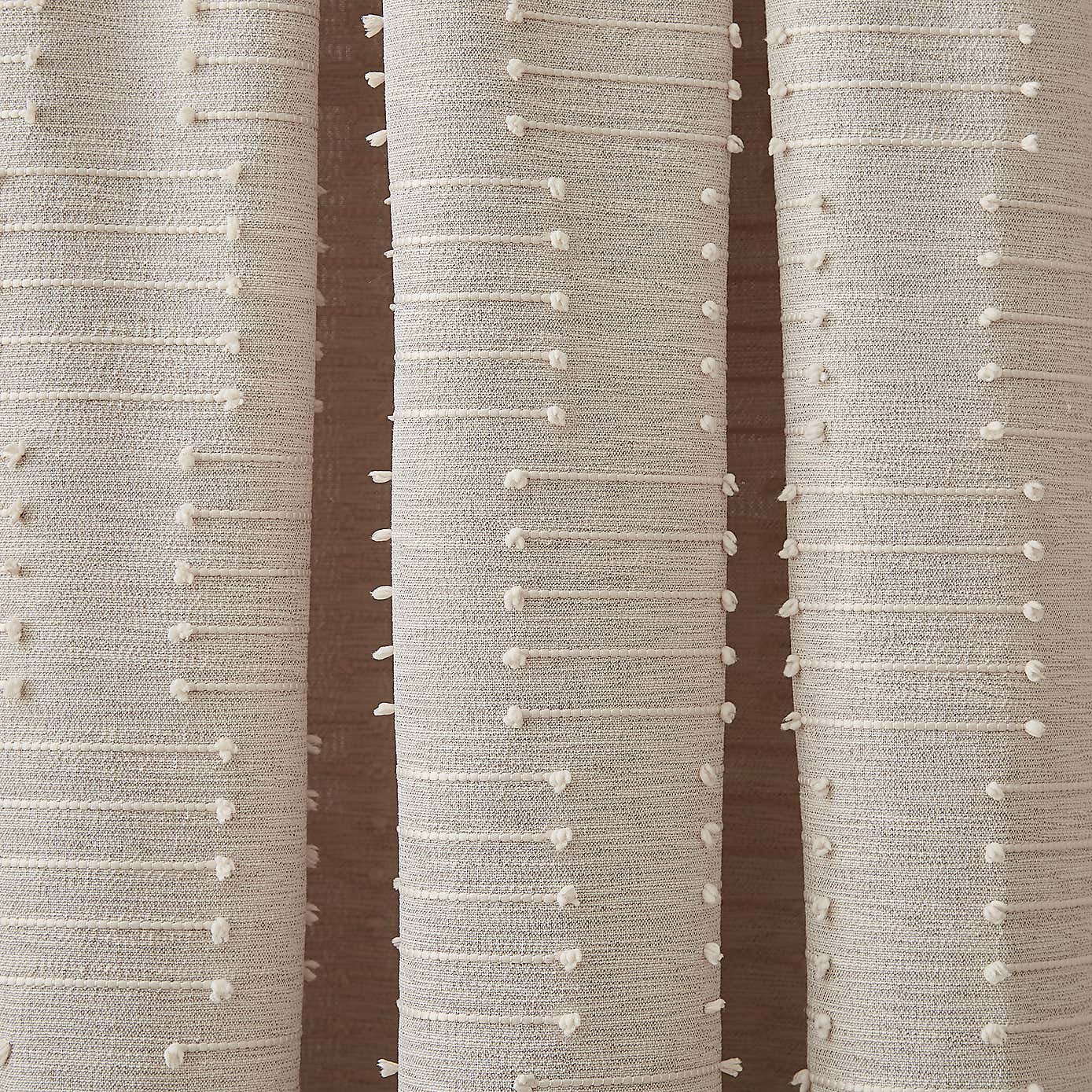 Brixton Unlined Slot Top Curtains