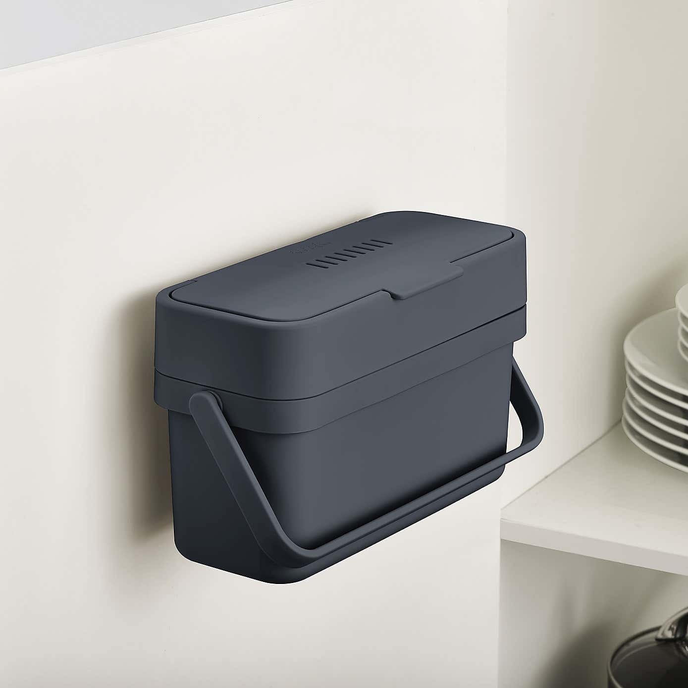 Joseph Joseph Compo 4L Food Waste Caddy Graphite