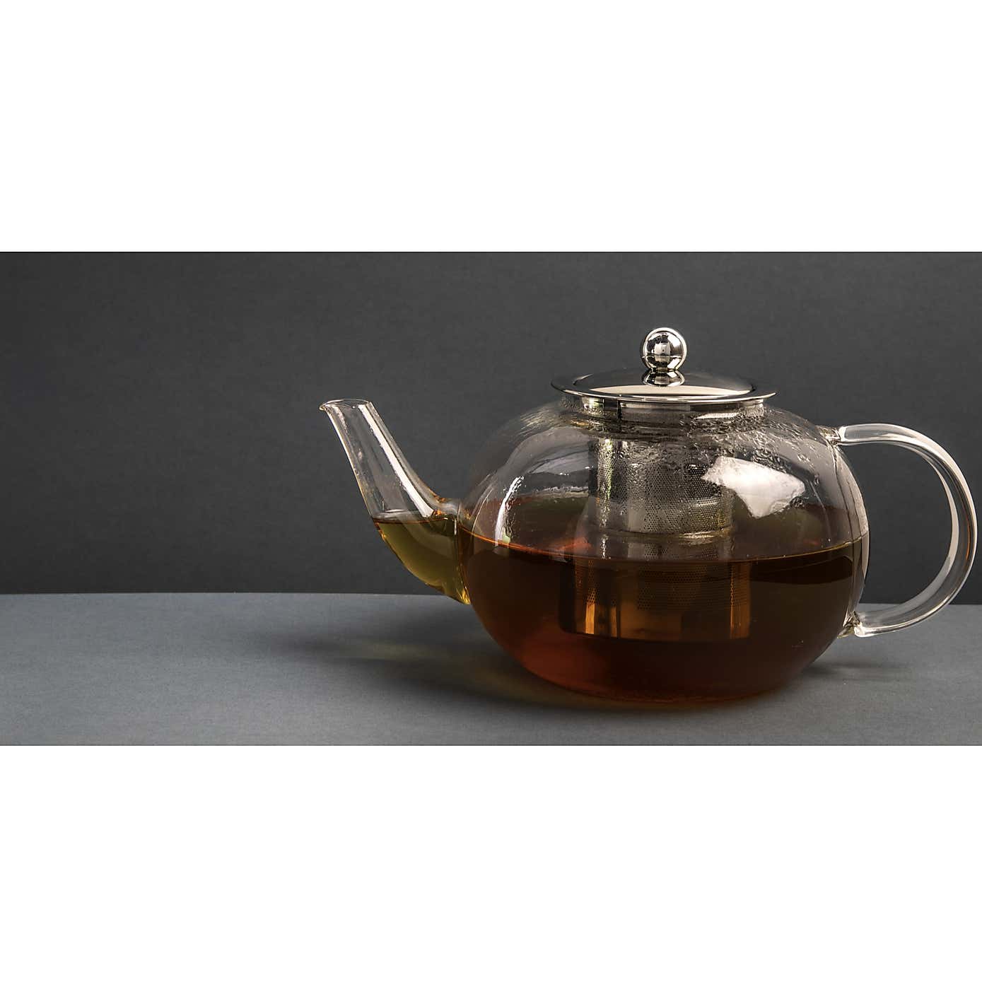 La Cafetiere Clear Teapot with infuser