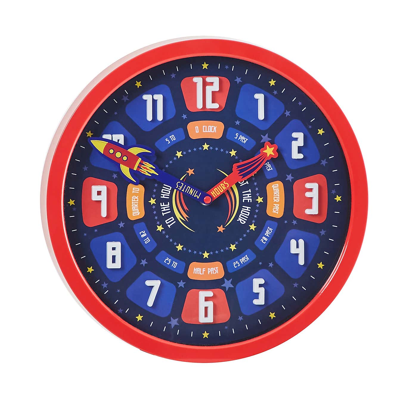 Space Tell The Time Clock