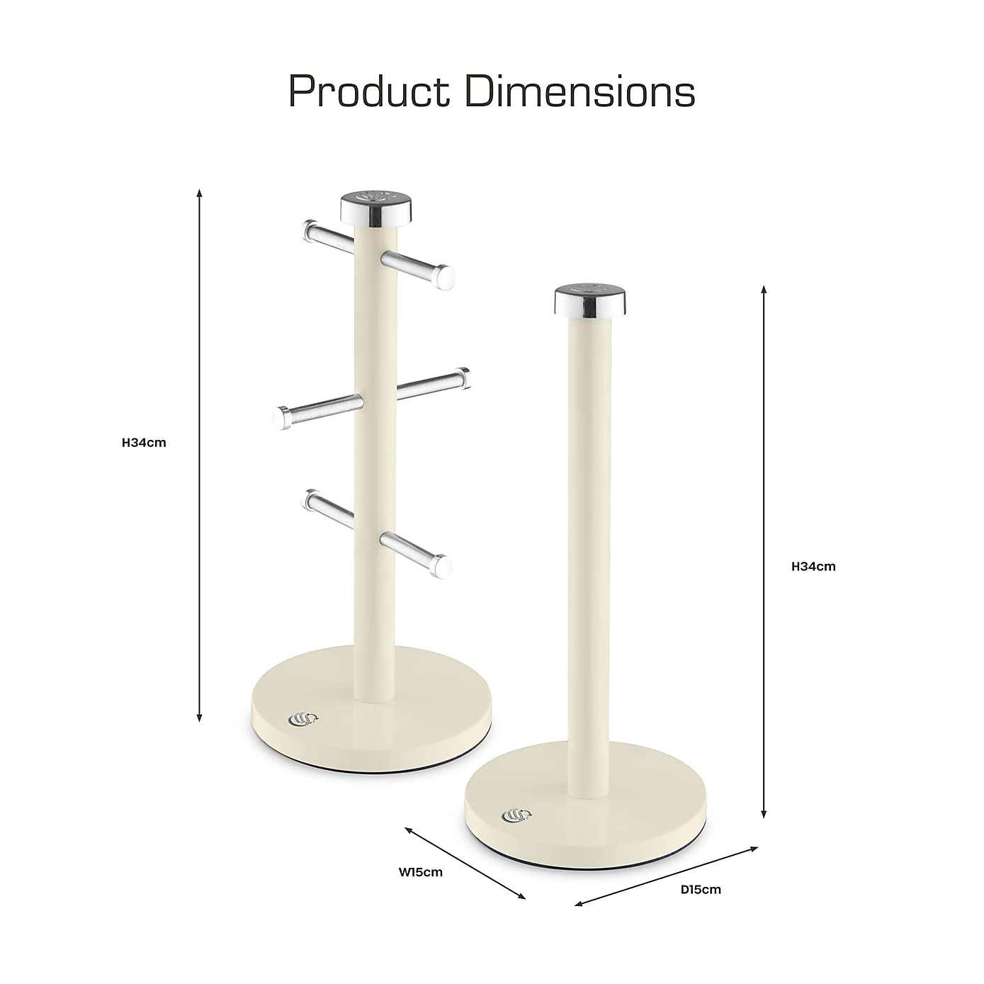 Swan Towel Pole and Mug Tree Set