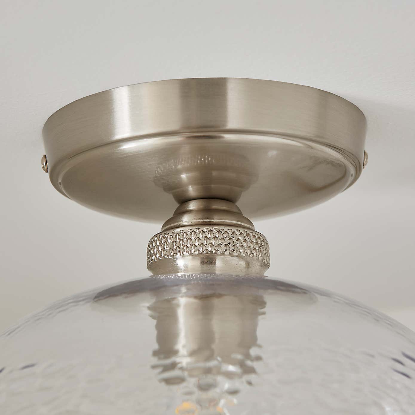 Hemsby Mid Century Flush Ceiling Light