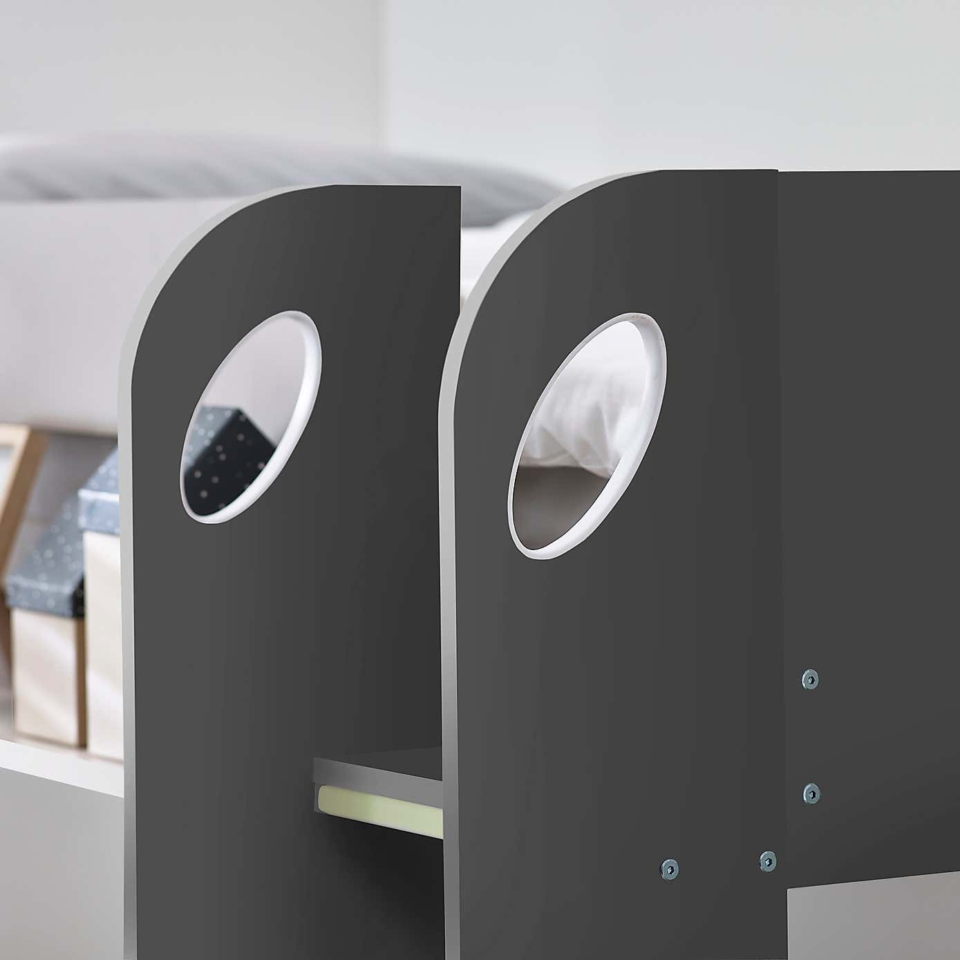 Mars Bunkbed and Underbed Trundle