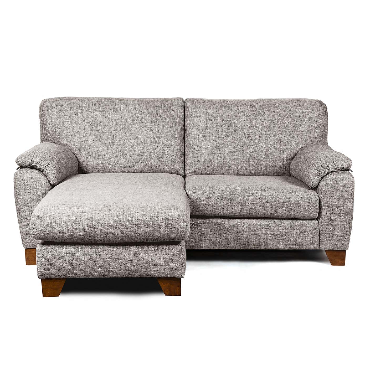 Meyer Tonal Weave Compact Corner Sofa