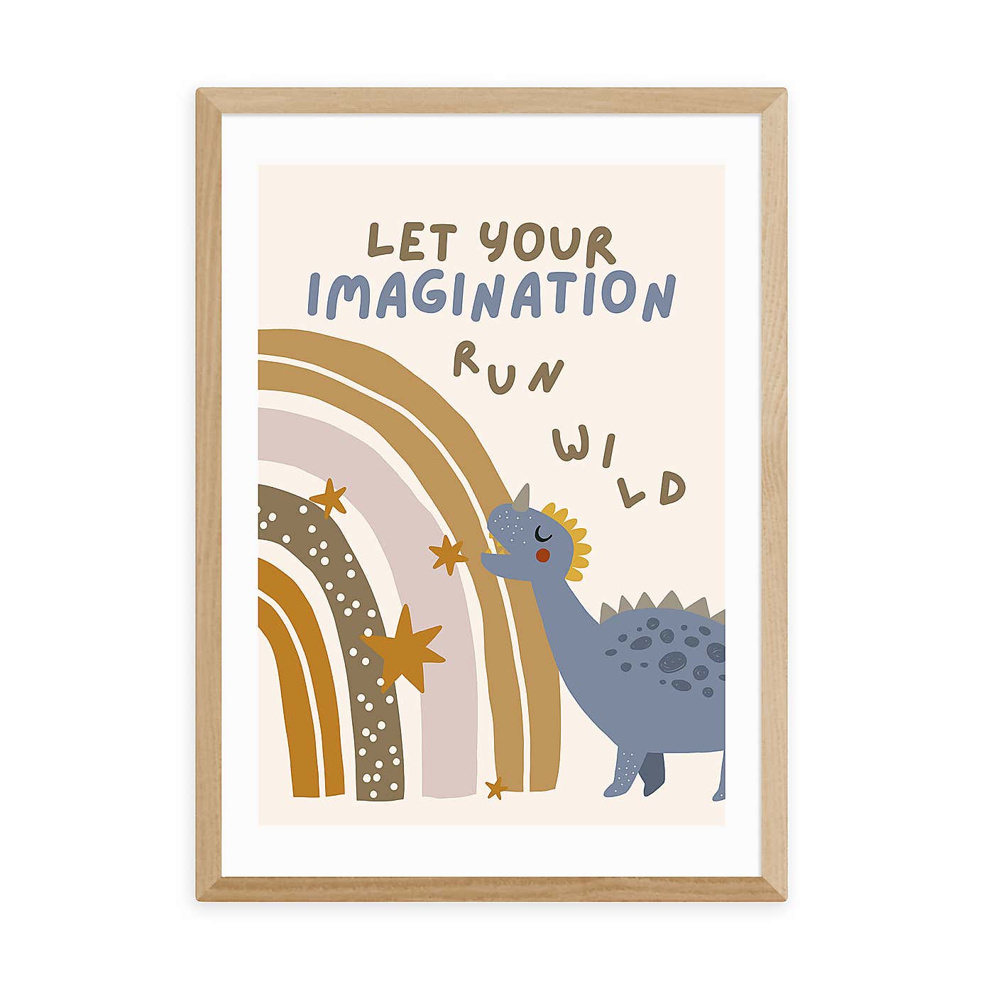 East End Prints Let Your Imagination Run Wild Print