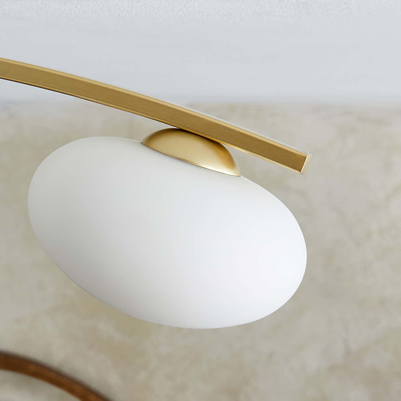 Yonah 3 Light Semi Flush Bar Ceiling Light