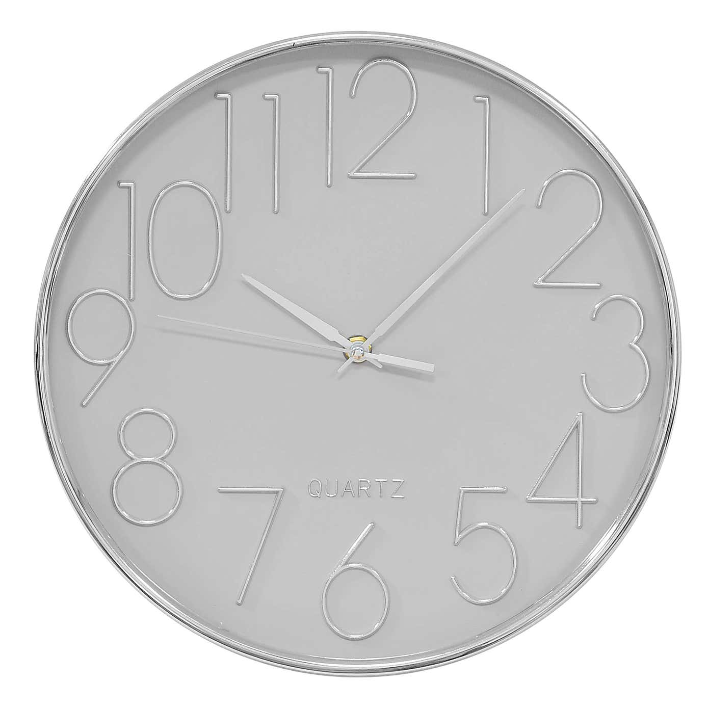 Hometime Raised Number Wall Clock