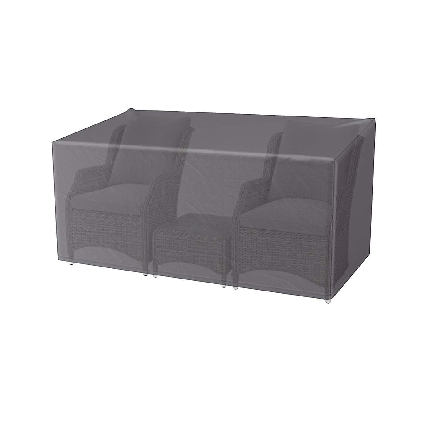 Aerocover Lounge Chair and Hocker Cover Set