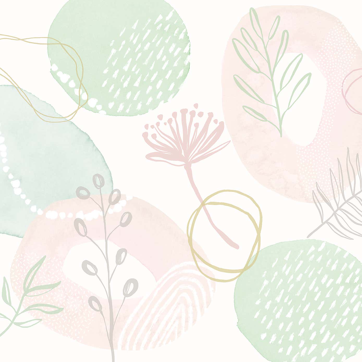 Abstract Pattern Mural