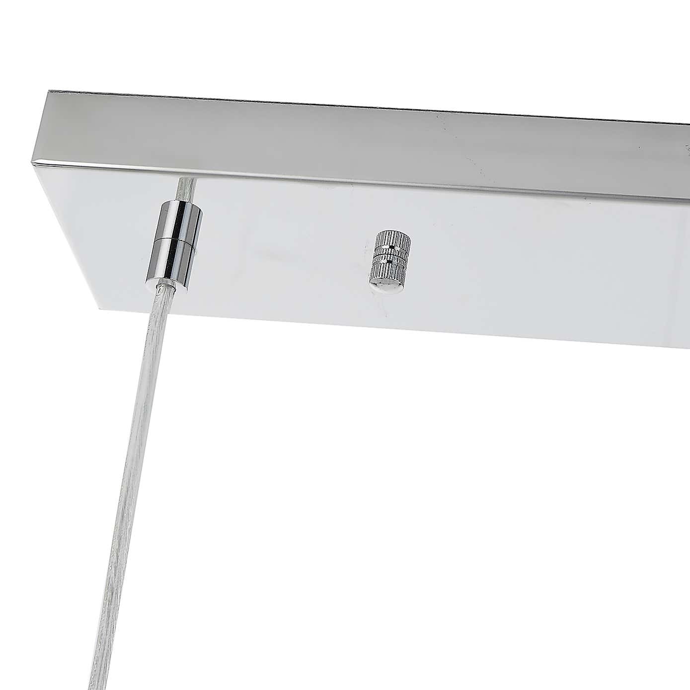 Alessio Metal Three Cube Pendant, Nickel