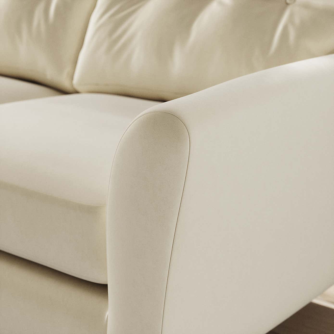 Sven Opulent Velvet Large Corner Chaise Sofa