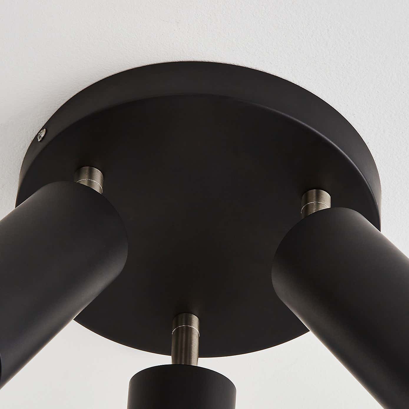 Leila 3 Light Semi Flush Ceiling Fitting