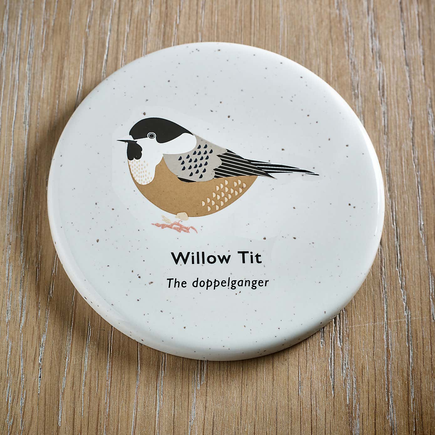 Birds Willow Tit Mug & Coaster Set