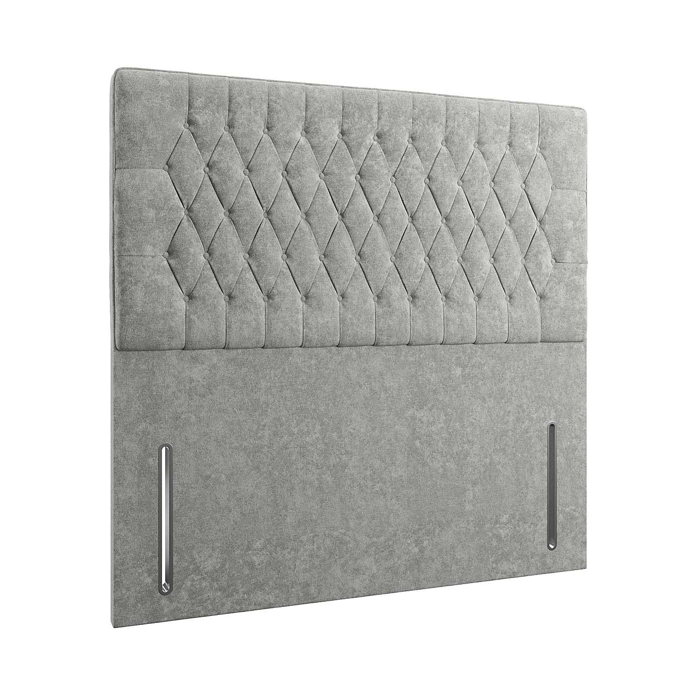 Chenille Chesterfield Headboard