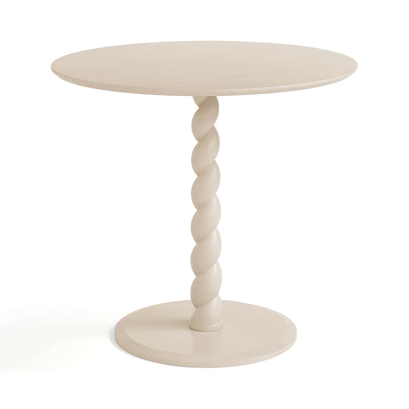 Fifi 4 Seater Round Dining Table, Pine Wood