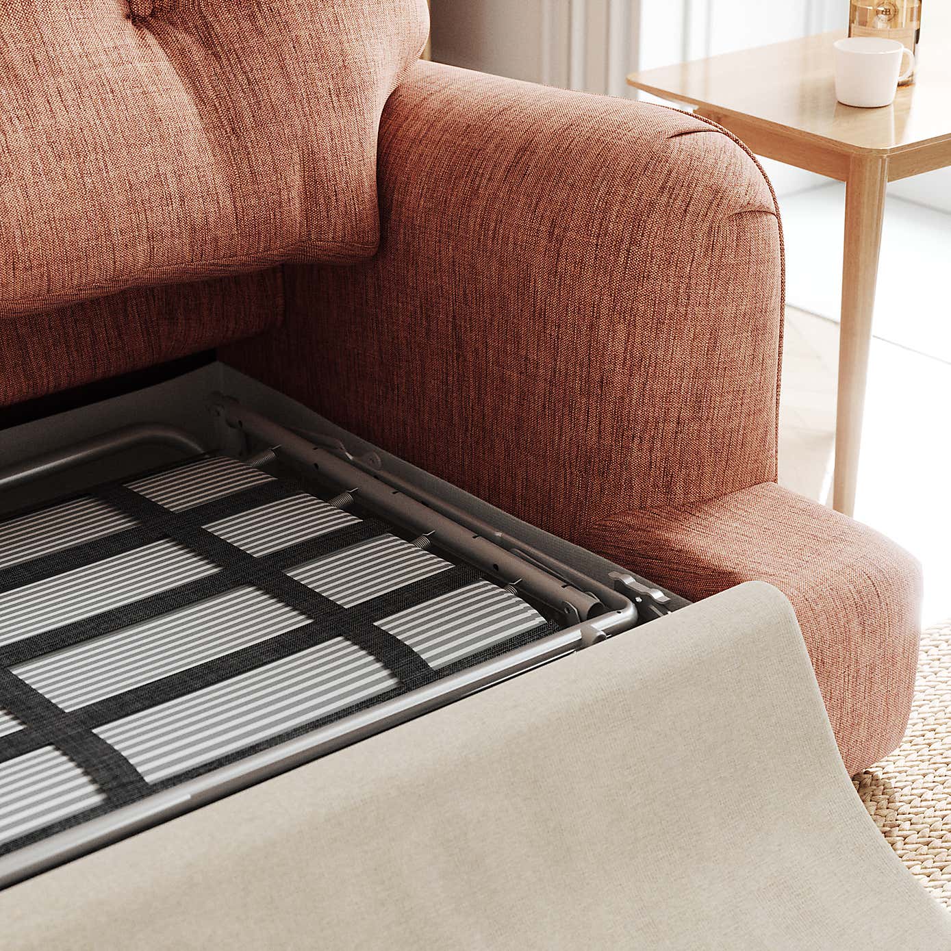 Slub Faux Linen Fabric Sample