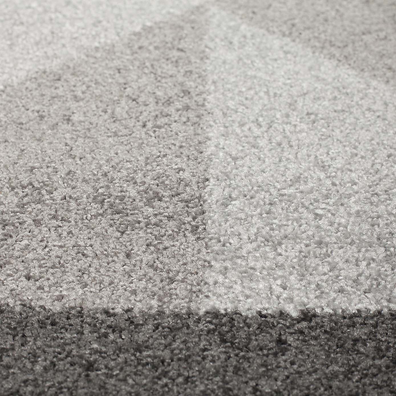 Ochre Geometric Squares Runner