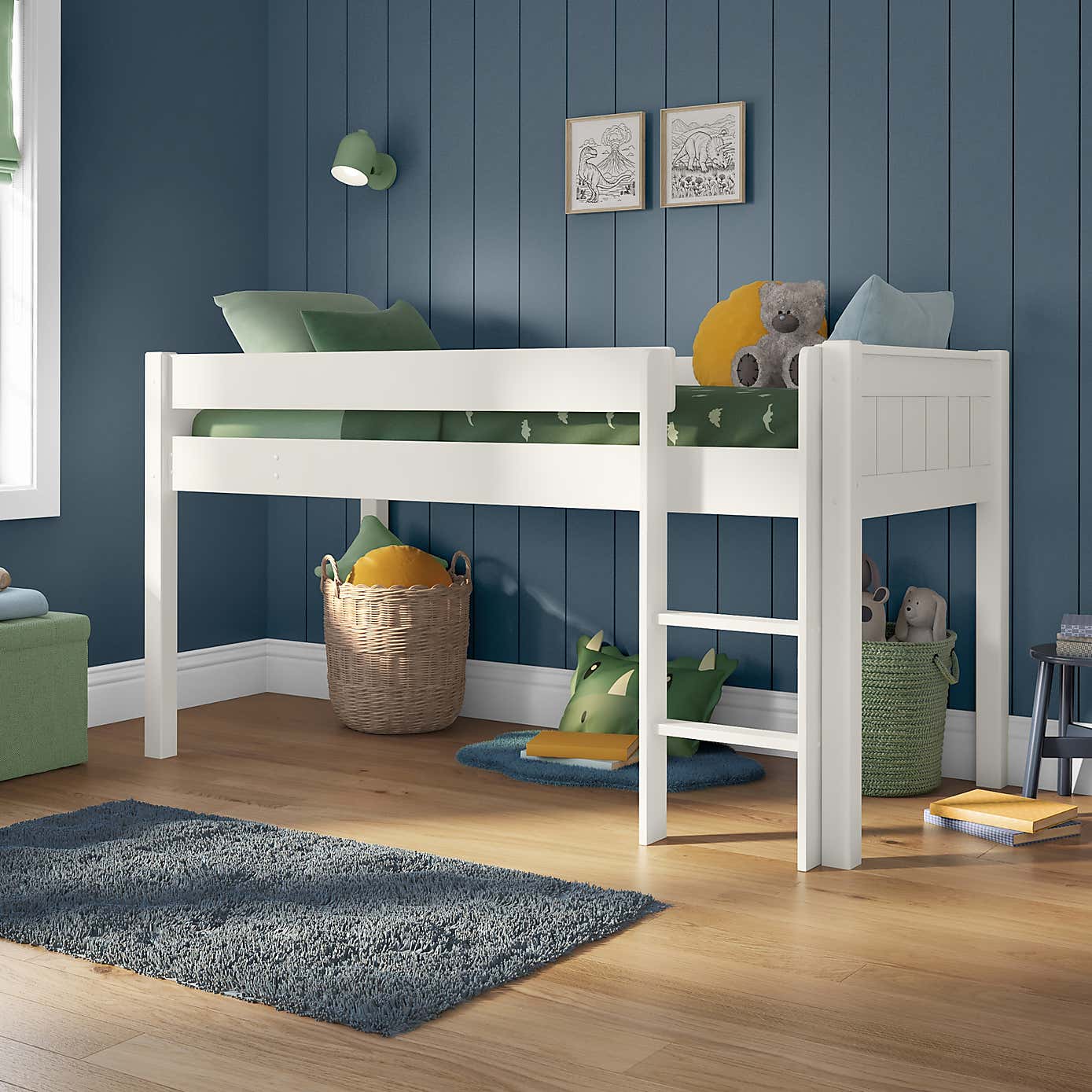 Stompa Classic Midsleeper Bed Frame