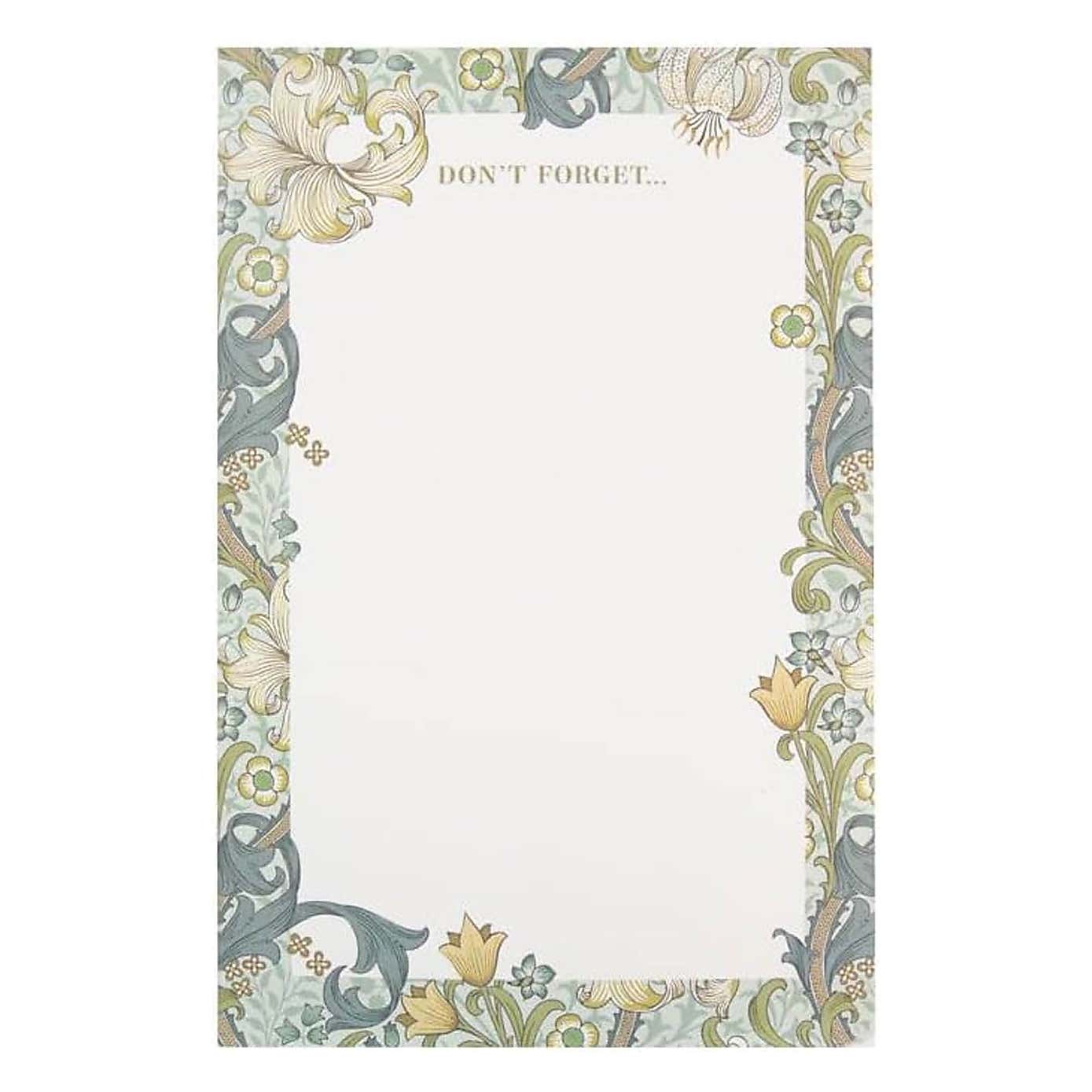 William Morris Golden Lily Listpad