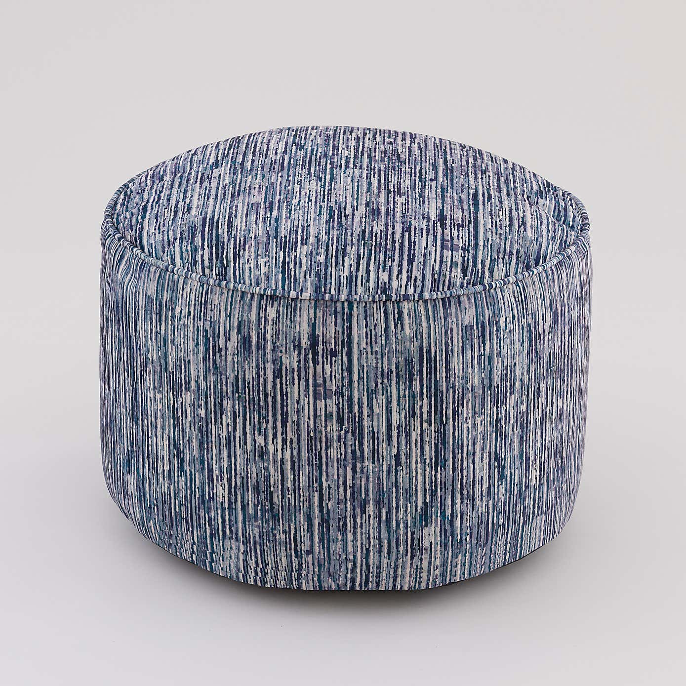 Reva Stripe Pouffe