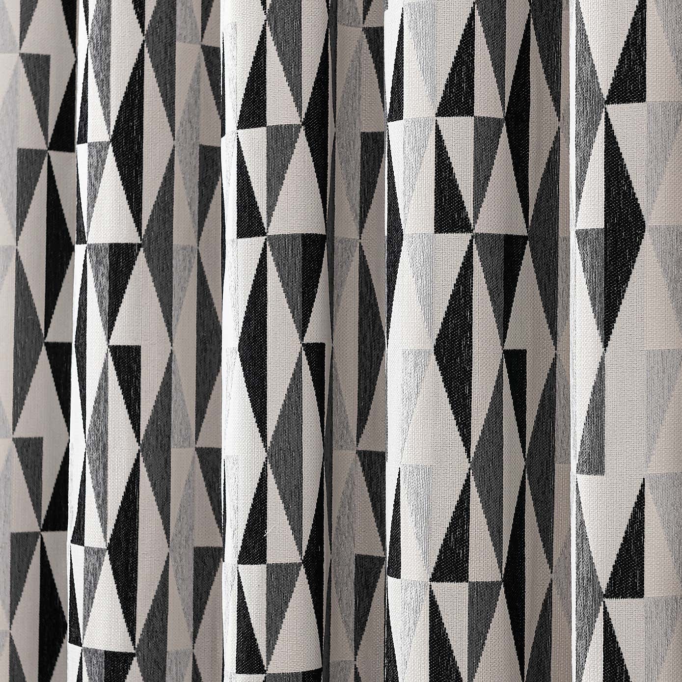 Elements Triangles Eyelet Curtains