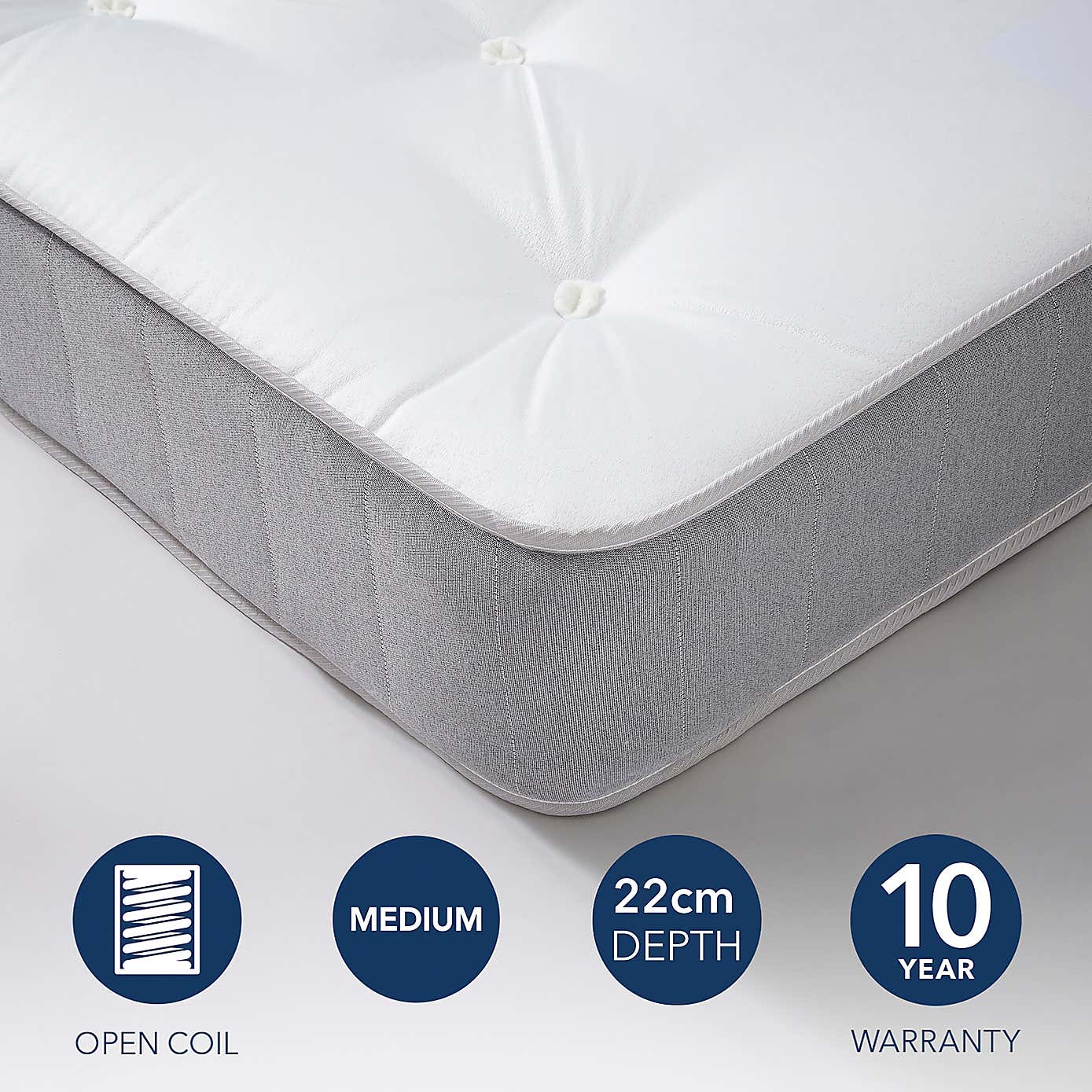 Fogarty Just Right Extra Comfort Open Coil Mattress