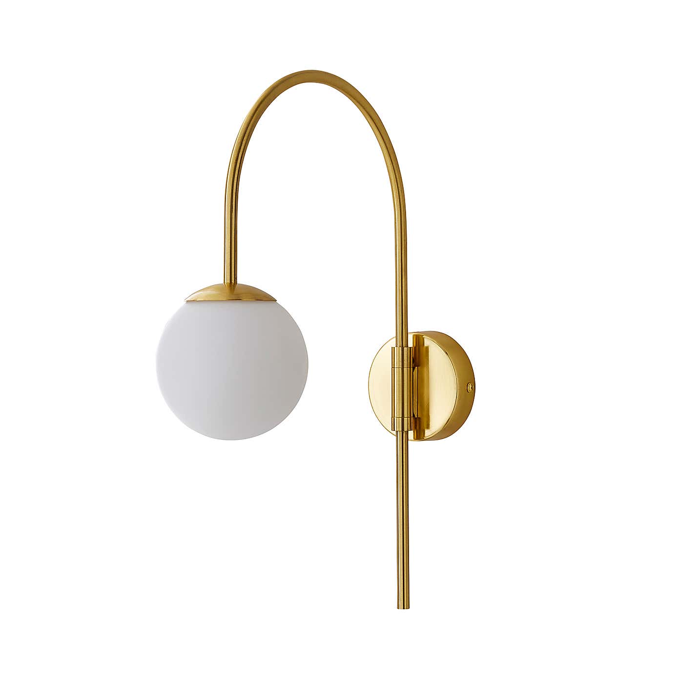 Eniola Easy Fit Plug in Wall Light Gold