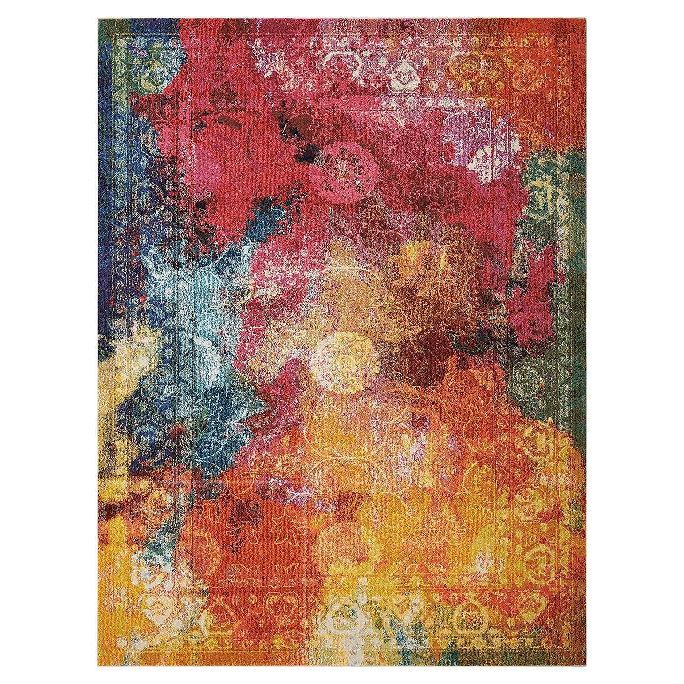 Multi Coloured Celestial Seaglass Rug