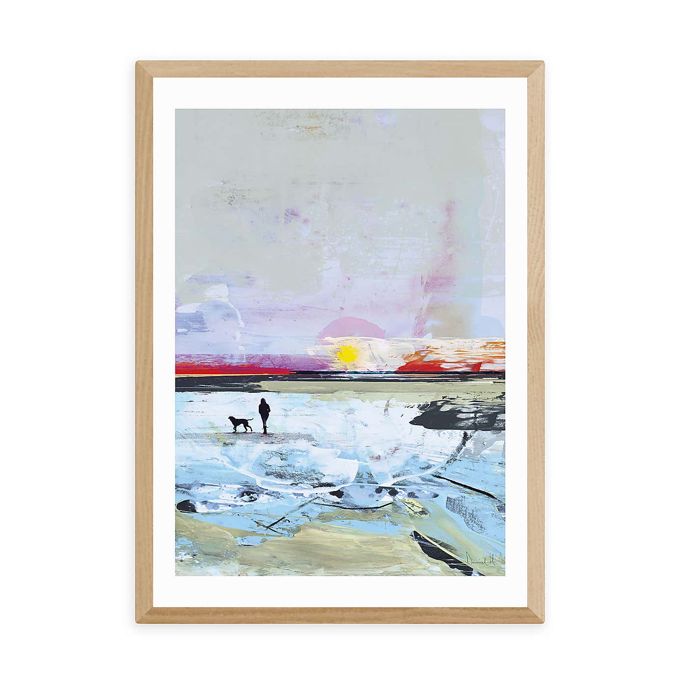 East End Prints Beach Walk Print
