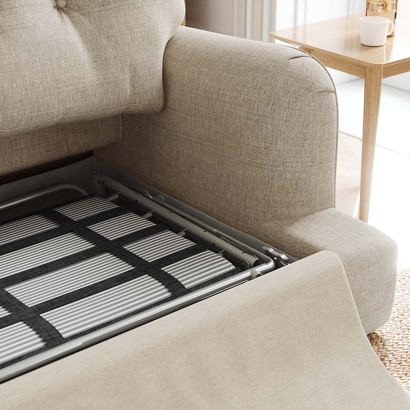 Slub Faux Linen Fabric Sample