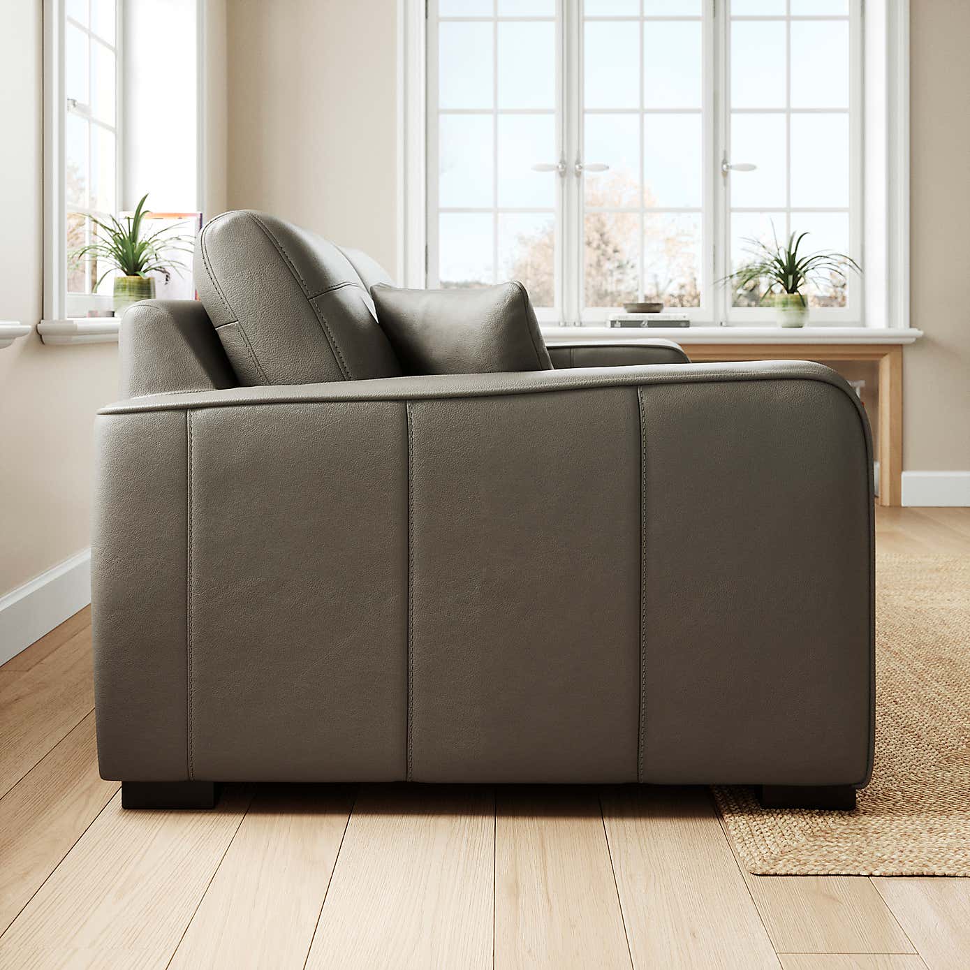 Carson Classic Leather 2 Seater Sofa