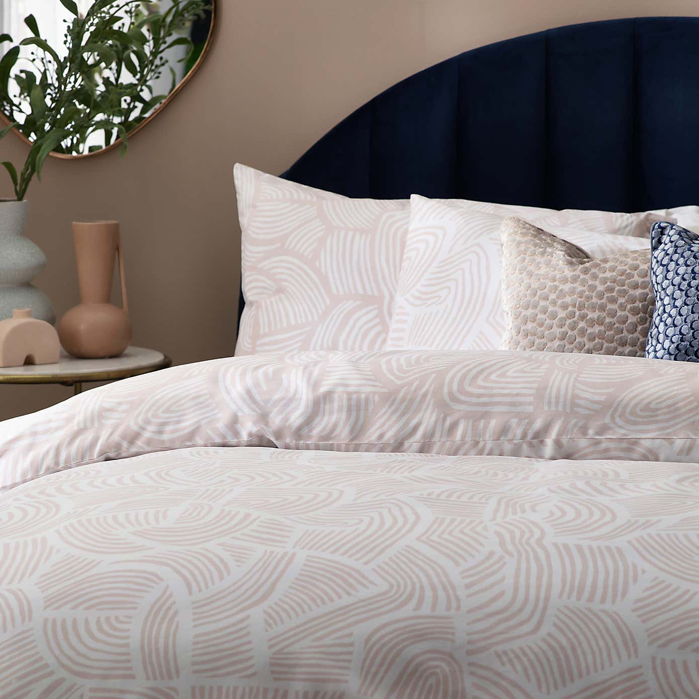 HÖEM Dunes Cotton Rich Duvet Cover & Pillowcase Set, Shell