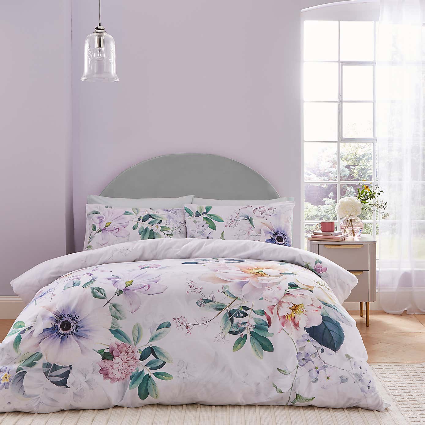 Tansy Floral Duvet Cover Set