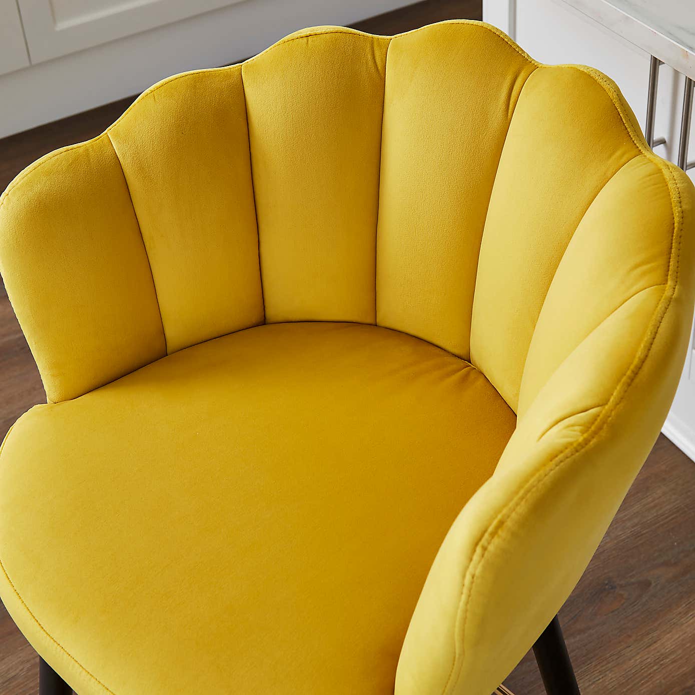 Vivian Velvet Bar Stool