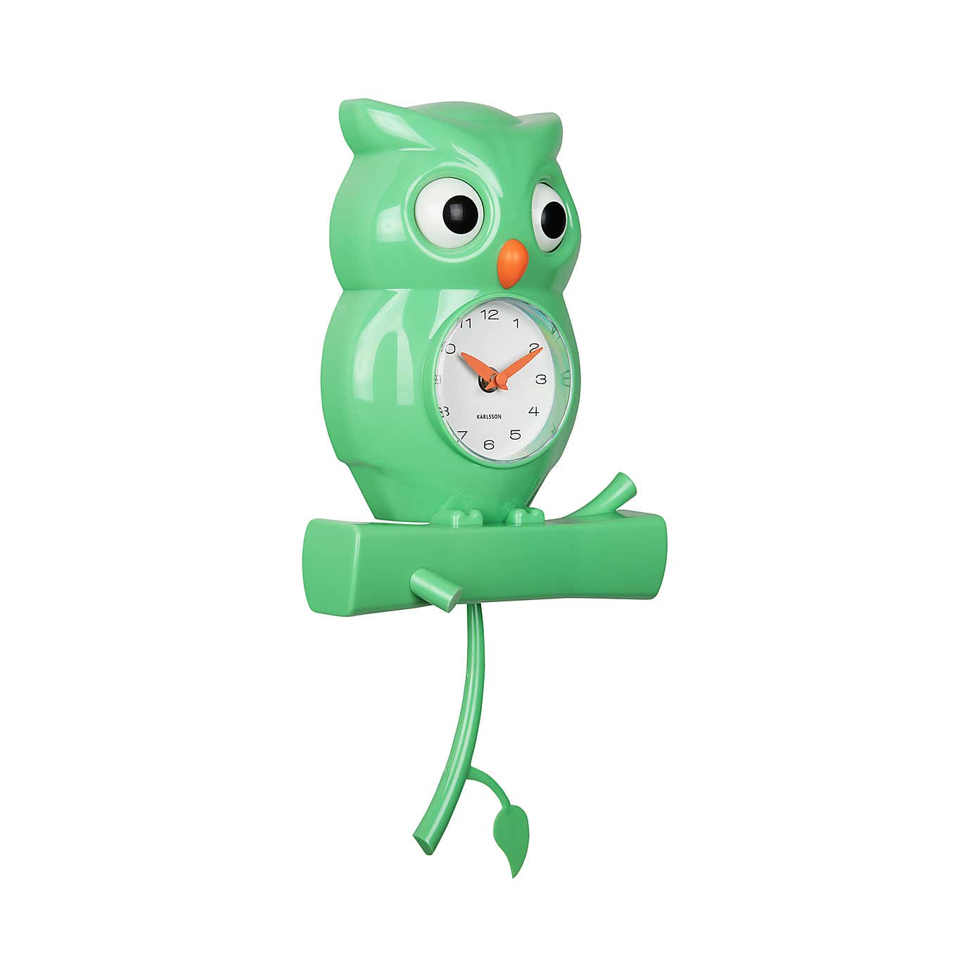 Karlsson Owl Pendulum Wall Clock