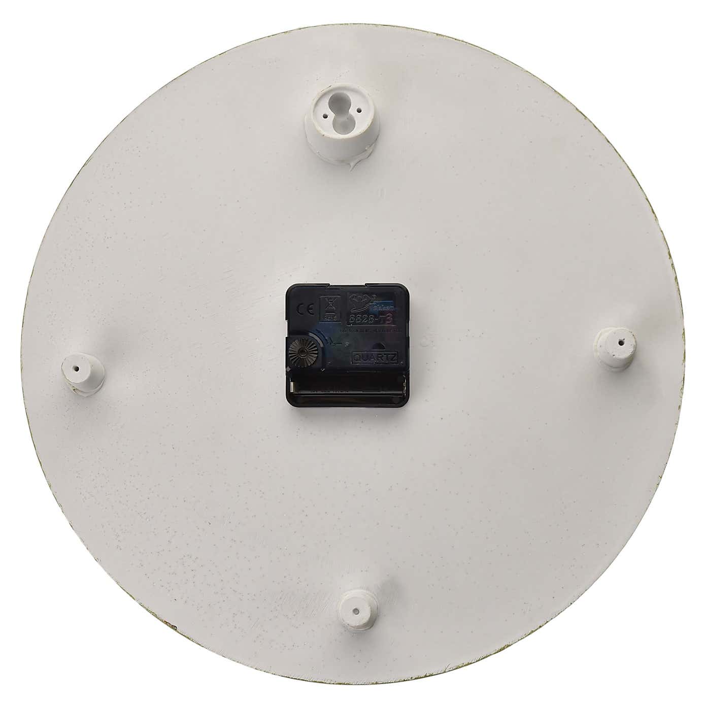 Interval Narrow Baton Resin Wall Clock