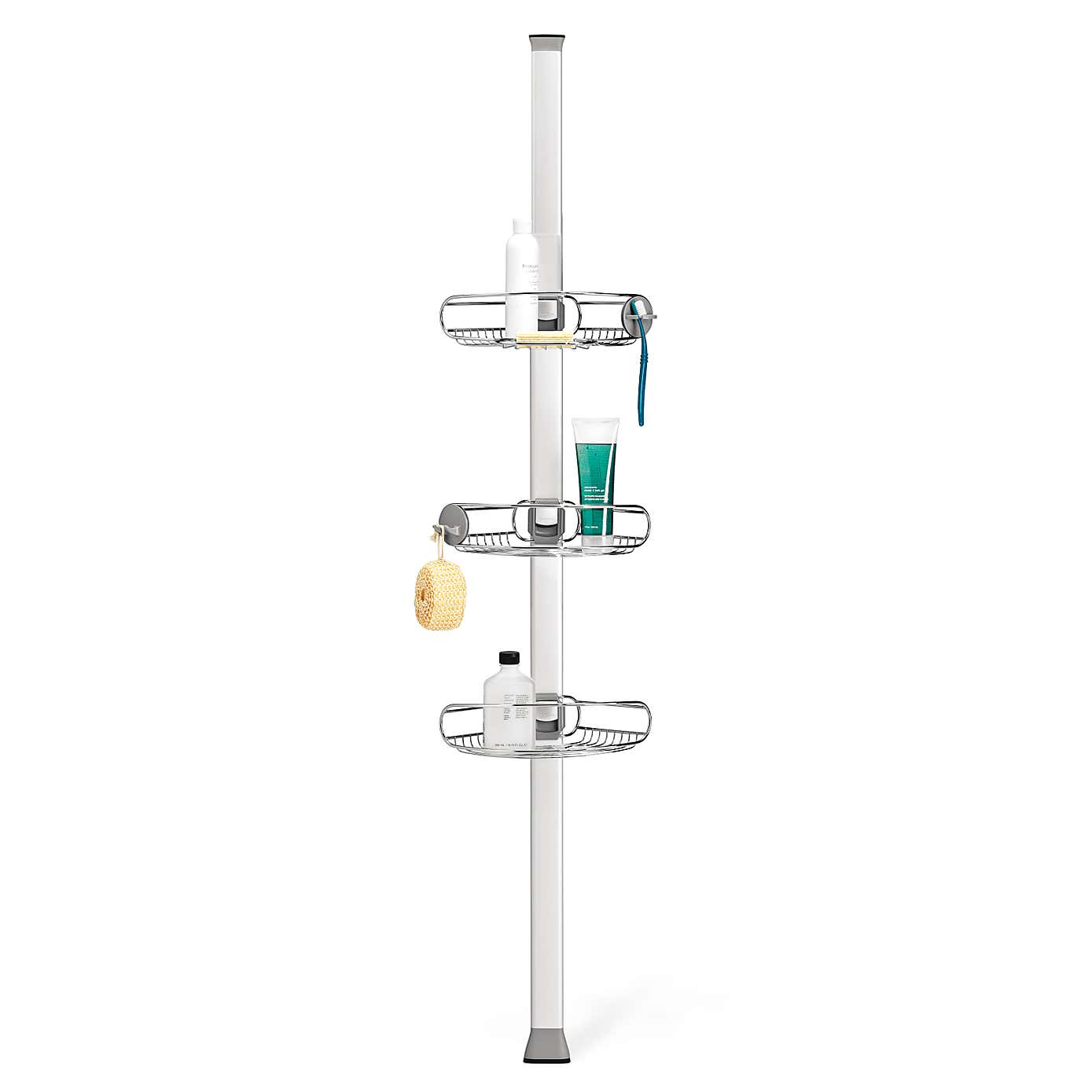 simplehuman Tension Pole Shower Caddy