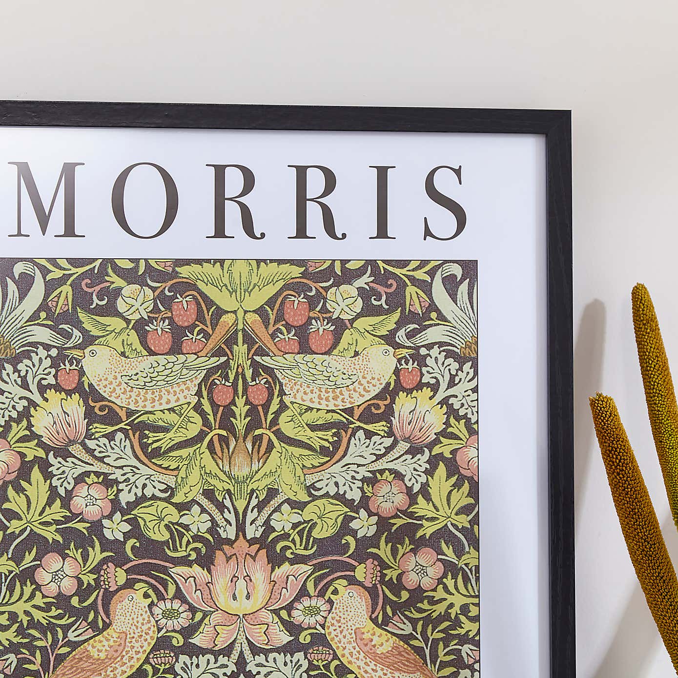 Strawberry Thief by William Morris Framed Print