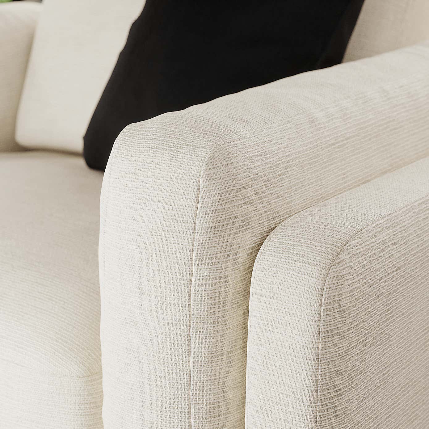 Newton Chunky Tonal Weave Snuggle Chair