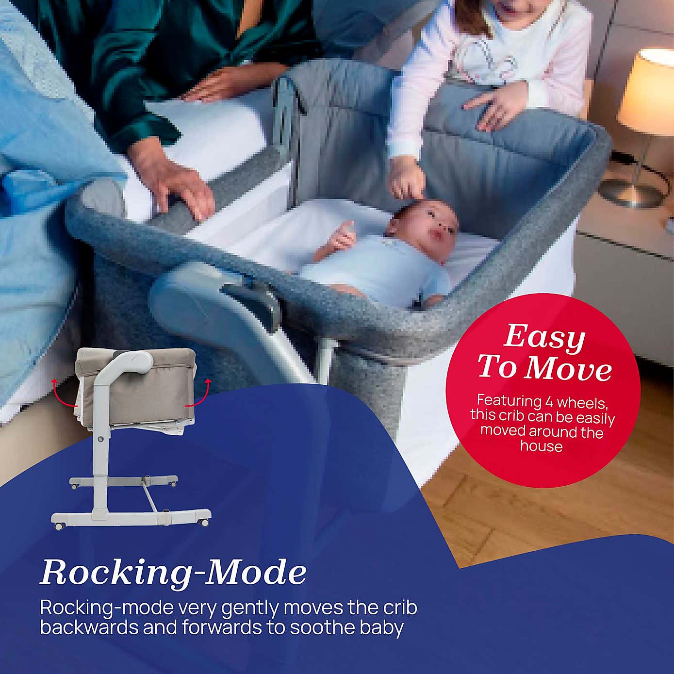 Chicco Next 2 Me Magic Evolution Crib