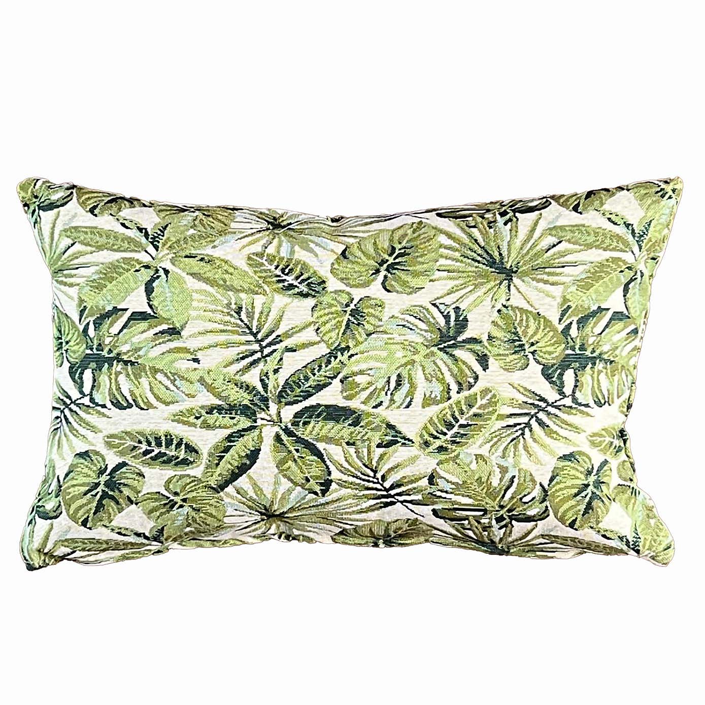 Daro Tapestry Palmer Green Rectangular Cushion